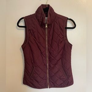 Women’s Old Navy Burgundy vest XS